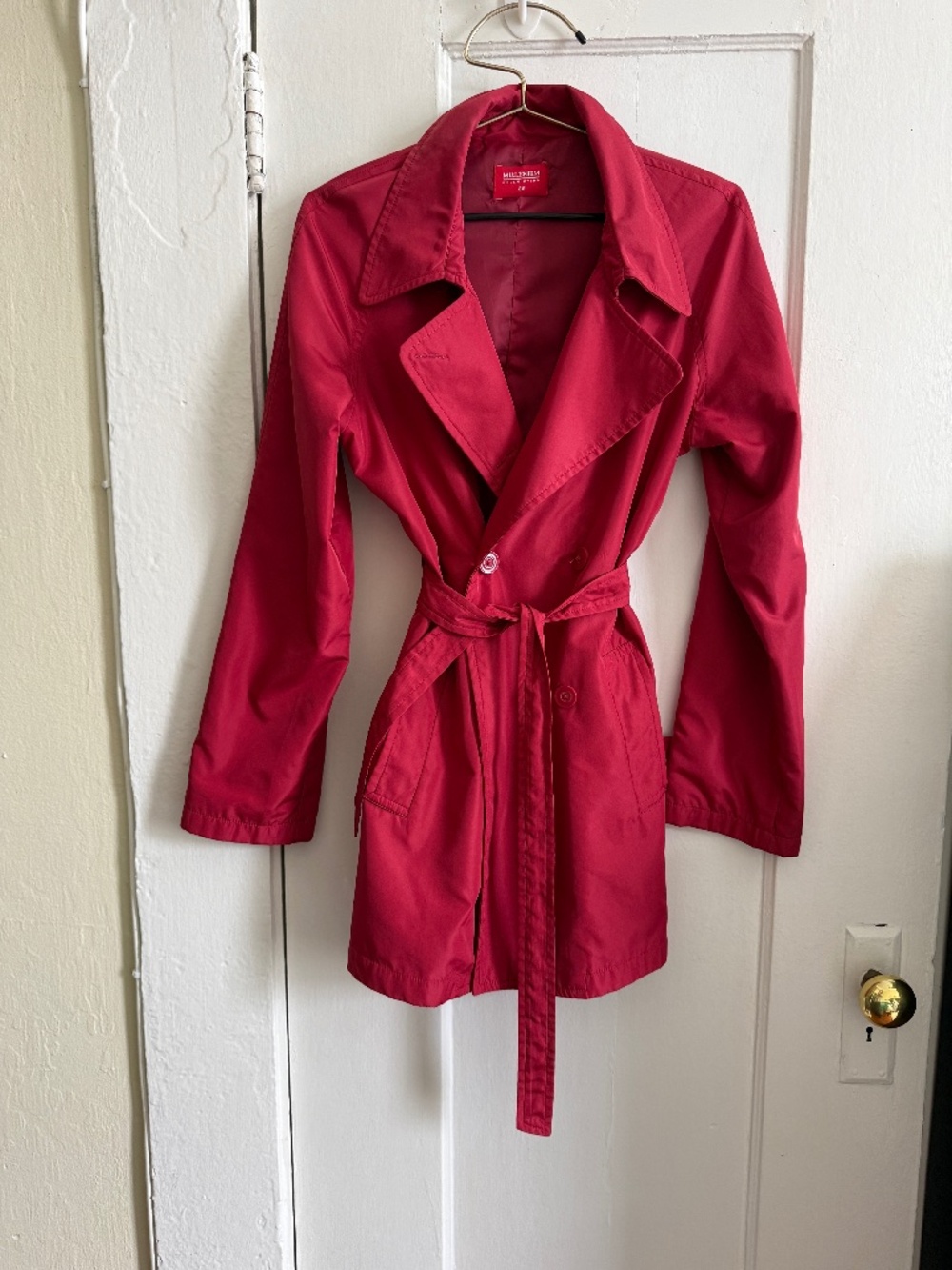 Red Trench Coat